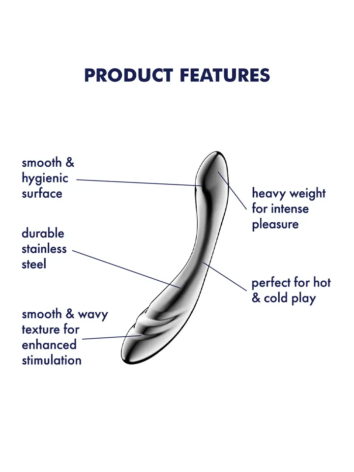Satisfyer Pure Gravity 3 - Stahldildo 2 [full]