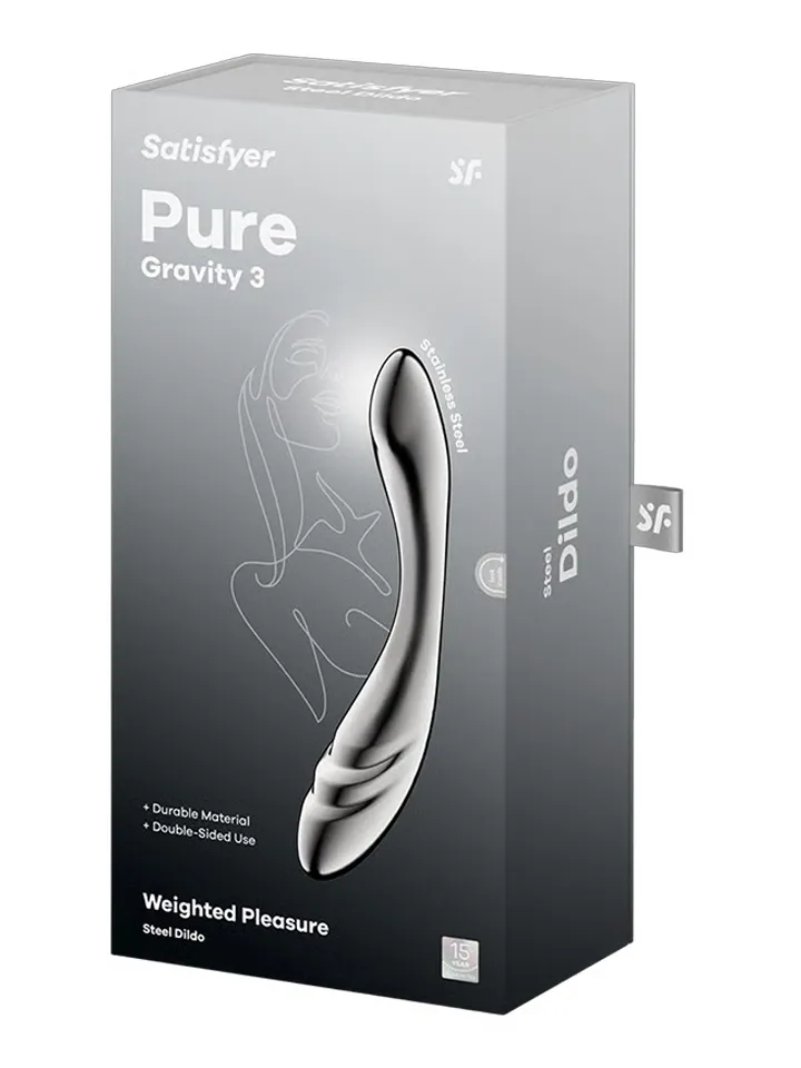 Satisfyer Pure Gravity 3 - Stahldildo 5 [full]