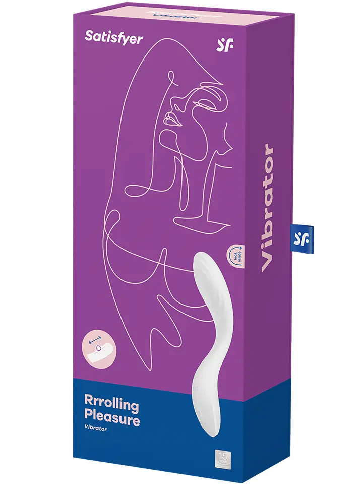 Satisfyer Rrrolling Pleasure G-Spot Vibrator White - G-Punkt-Vibrator 6