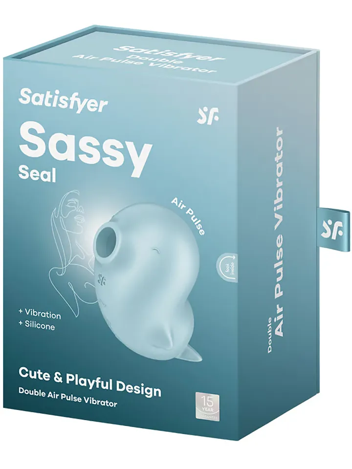 Satisfyer Sassy Seal Air Pulse Vibrator - Luftdruck-Vibrator 5