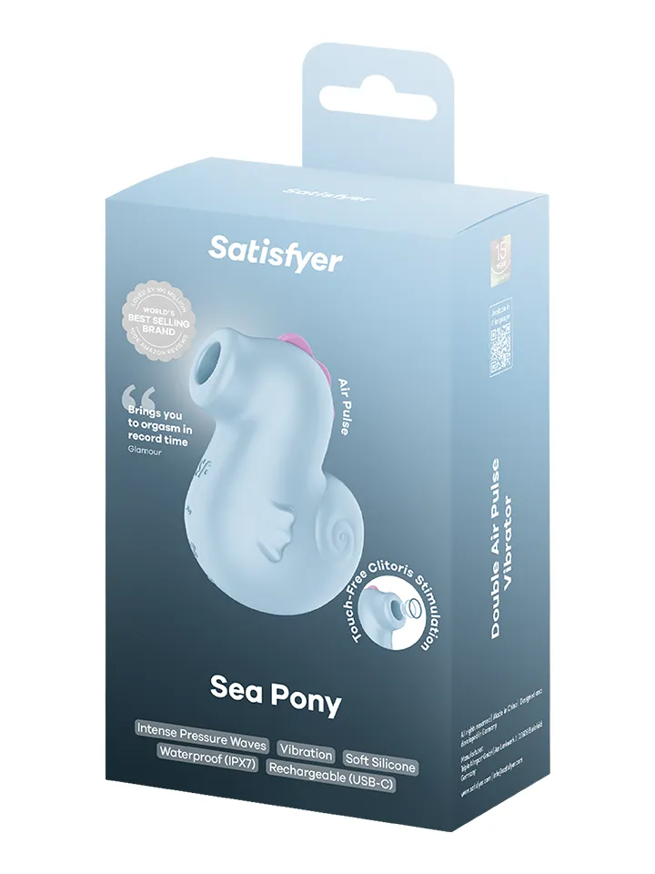 Satisfyer Sea Pony Air Pulse Vibrator - Luftdruck-Vibrator 7 [full]