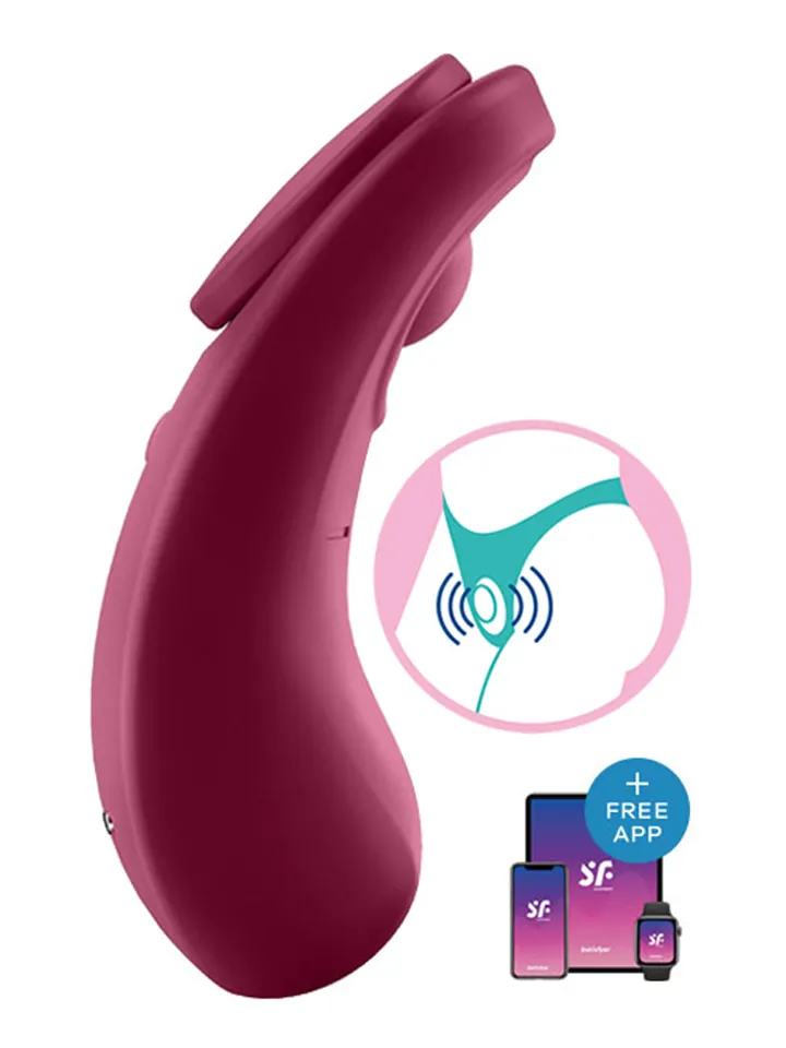 Satisfyer Sexy Secret – Höschen-Vibrator - Vibrationshöschen 1 [full]