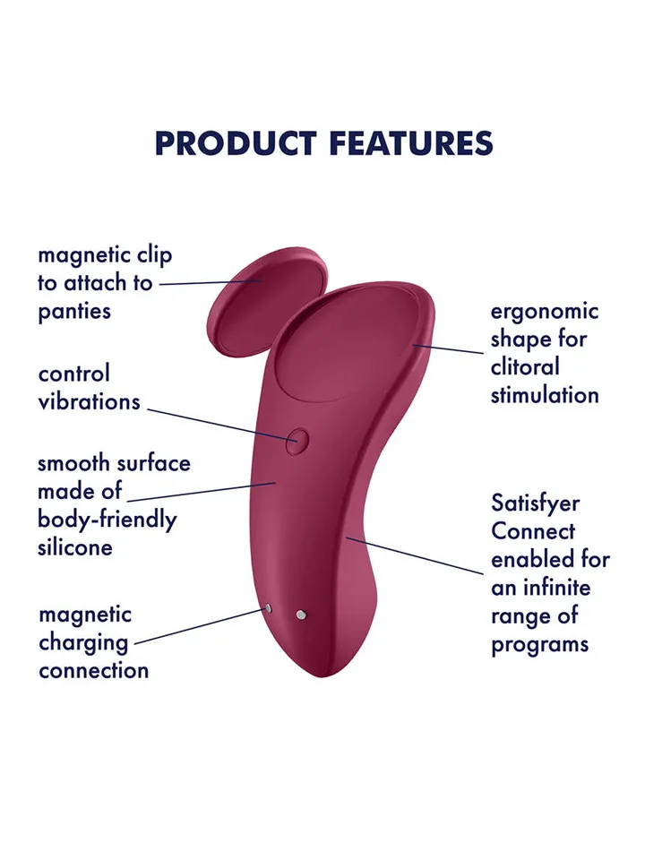 Satisfyer Sexy Secret – Höschen-Vibrator - Vibrationshöschen 2 [full]