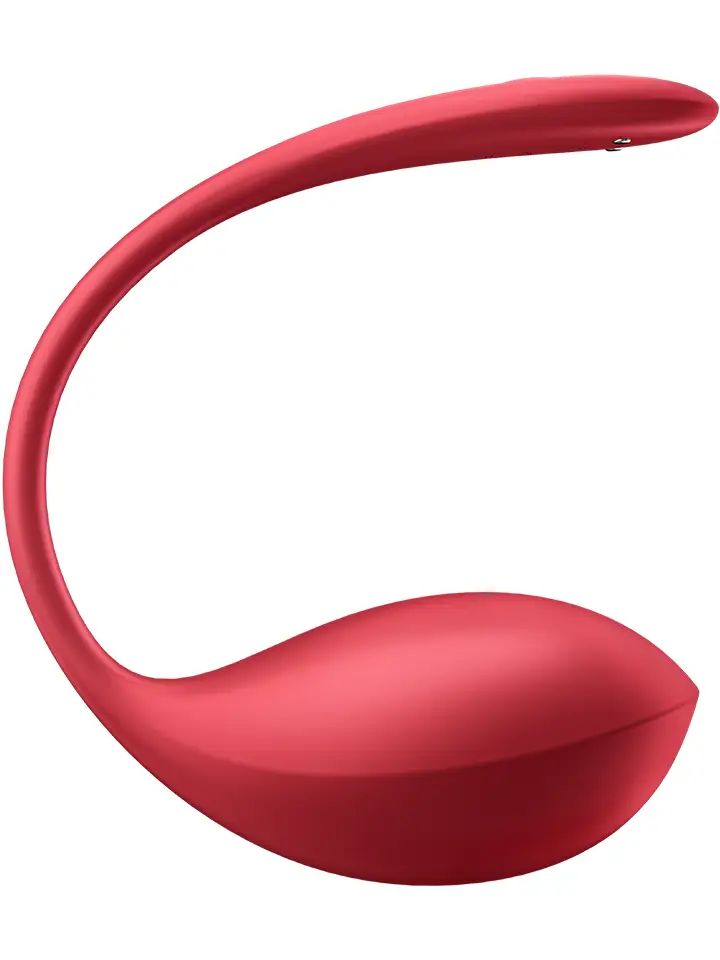 Satisfyer Shiny Petal Connect App Rot - App-gesteuertes Vibro-Ei 3
