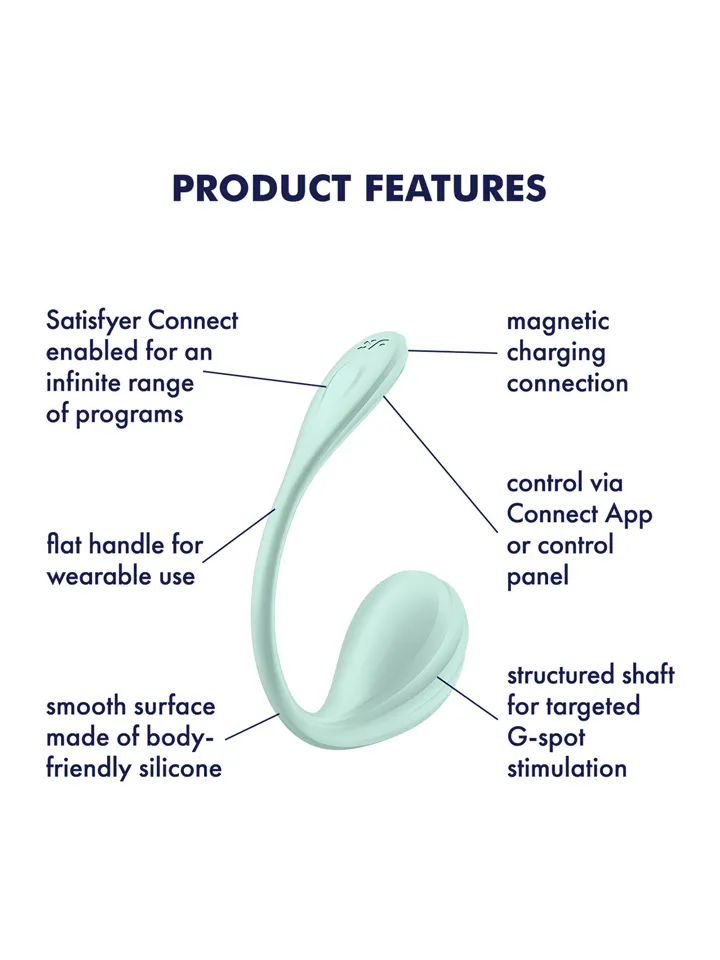Satisfyer Smooth Petal App Vibrator - App-gesteuertes Vibro-Ei 2 [full]