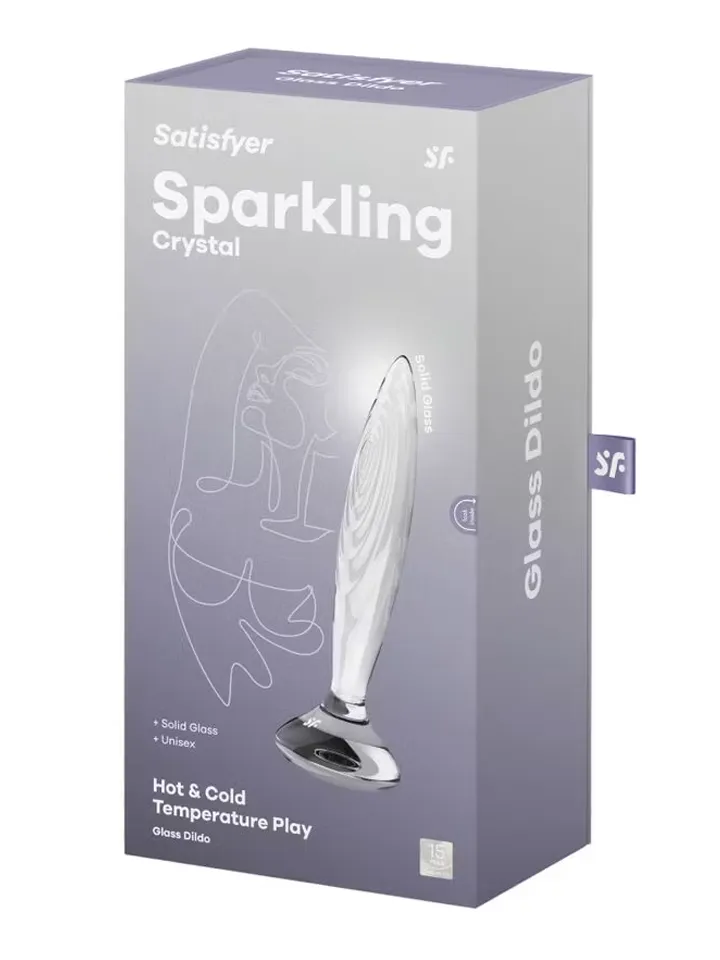 Satisfyer Sparkling Crystal Glass Anal Plug - Analplug aus Glas 3 [full]