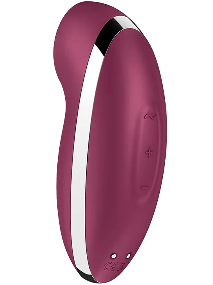 Satisfyer Tap & Climax 2 Vibrator Rot - Klitoris-Vibrator 3