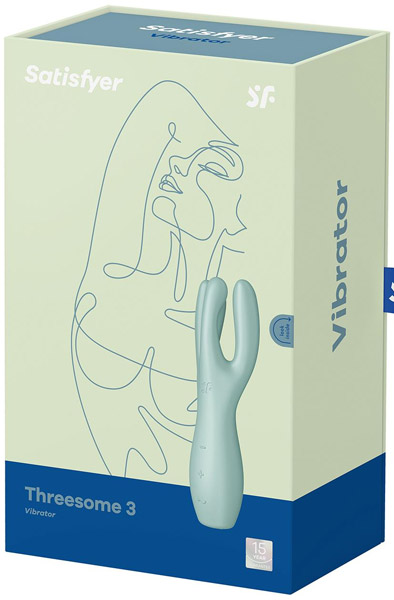 Satisfyer Threesome 3 Mint - Vibrator 4