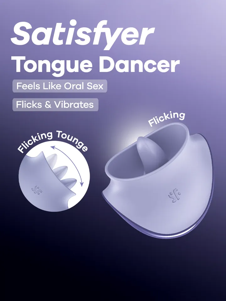 Satisfyer Tongue Dancer Flicking Clitoral Stimulator - Klitoris-Vibrator 1 [full]