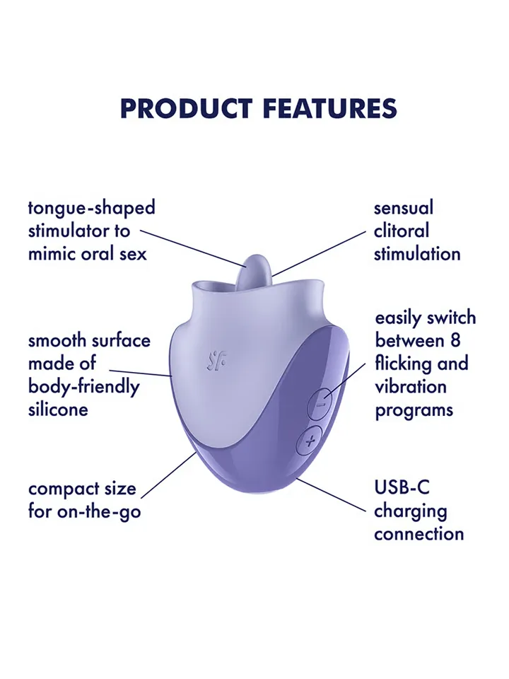 Satisfyer Tongue Dancer Flicking Clitoral Stimulator - Klitoris-Vibrator 2 [full]