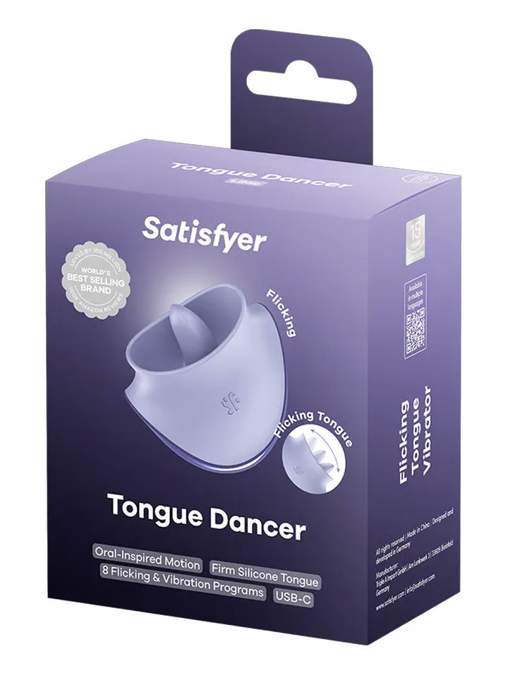 Satisfyer Tongue Dancer Flicking Clitoral Stimulator - Klitoris-Vibrator 5 [full]