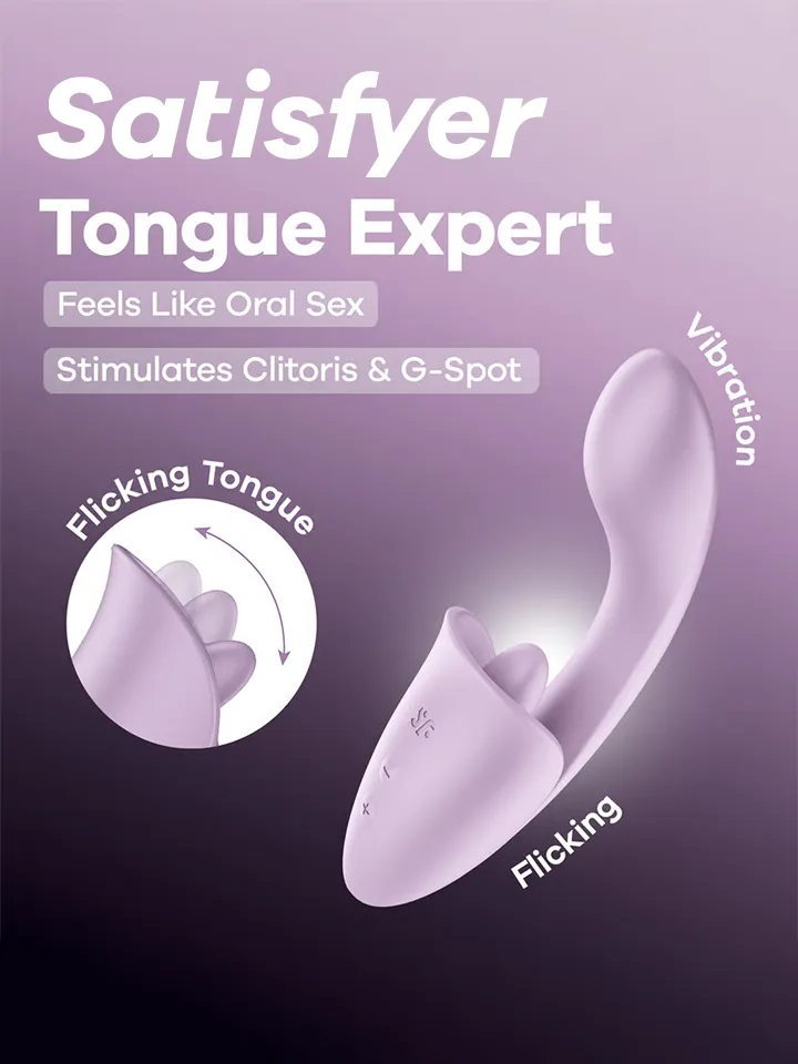 Satisfyer Tongue Expert Clitoral & G-Spot Stimulator - G-Punkt-Vibrator 1 [full]