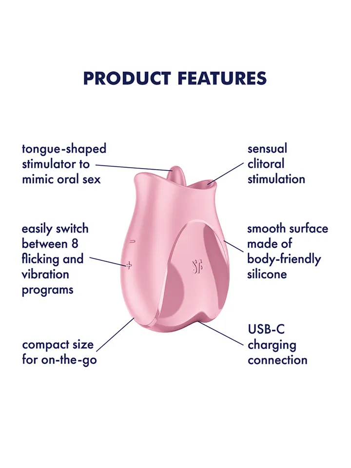 Satisfyer Tongue Lover Flicking Clitoral Stimulator - Klitoris-Vibrator 2 [full]