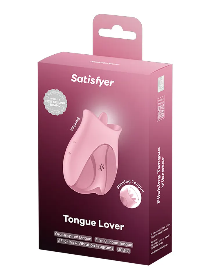 Satisfyer Tongue Lover Flicking Clitoral Stimulator - Klitoris-Vibrator 6