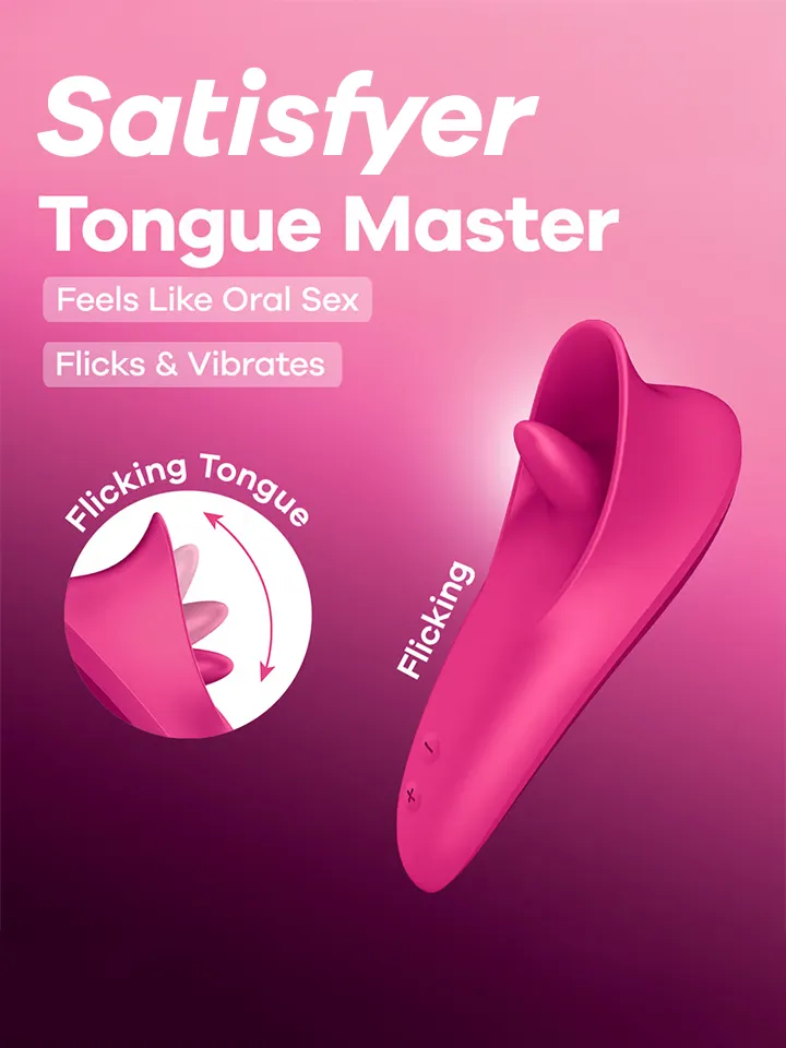Satisfyer Tongue Master Flicking Clitoral Stimulator - Klitoris-Vibrator 1 [full]