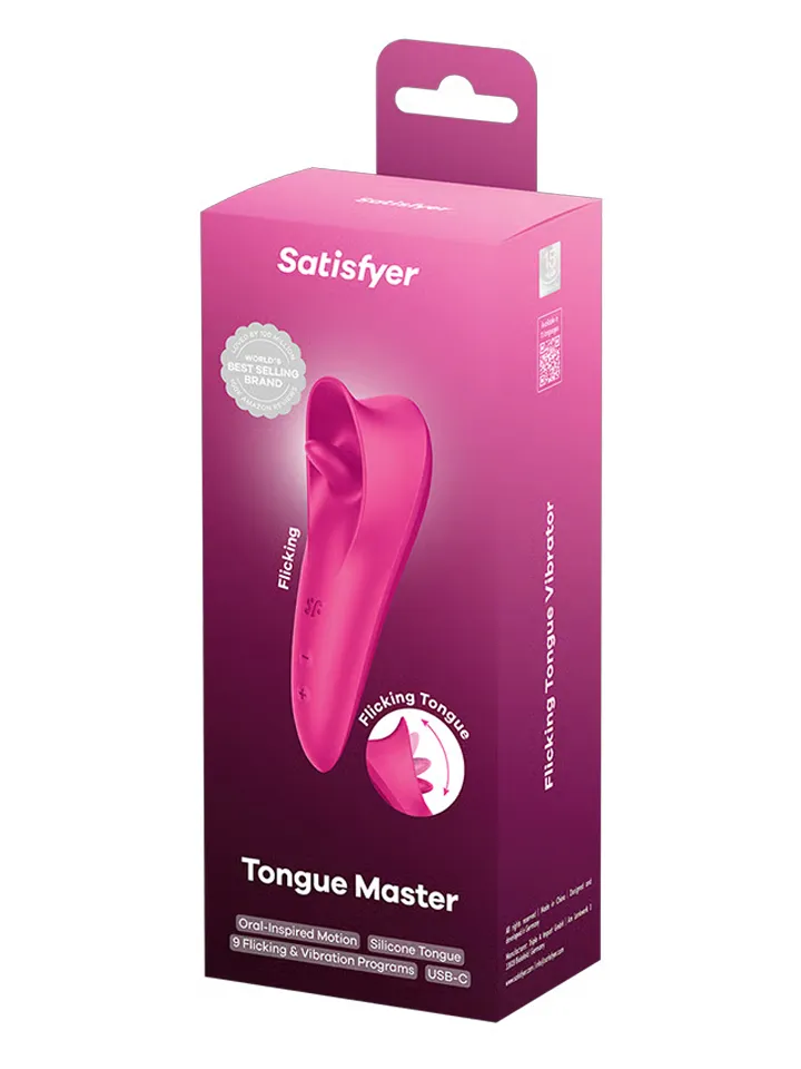Satisfyer Tongue Master Flicking Clitoral Stimulator - Klitoris-Vibrator 5 [full]
