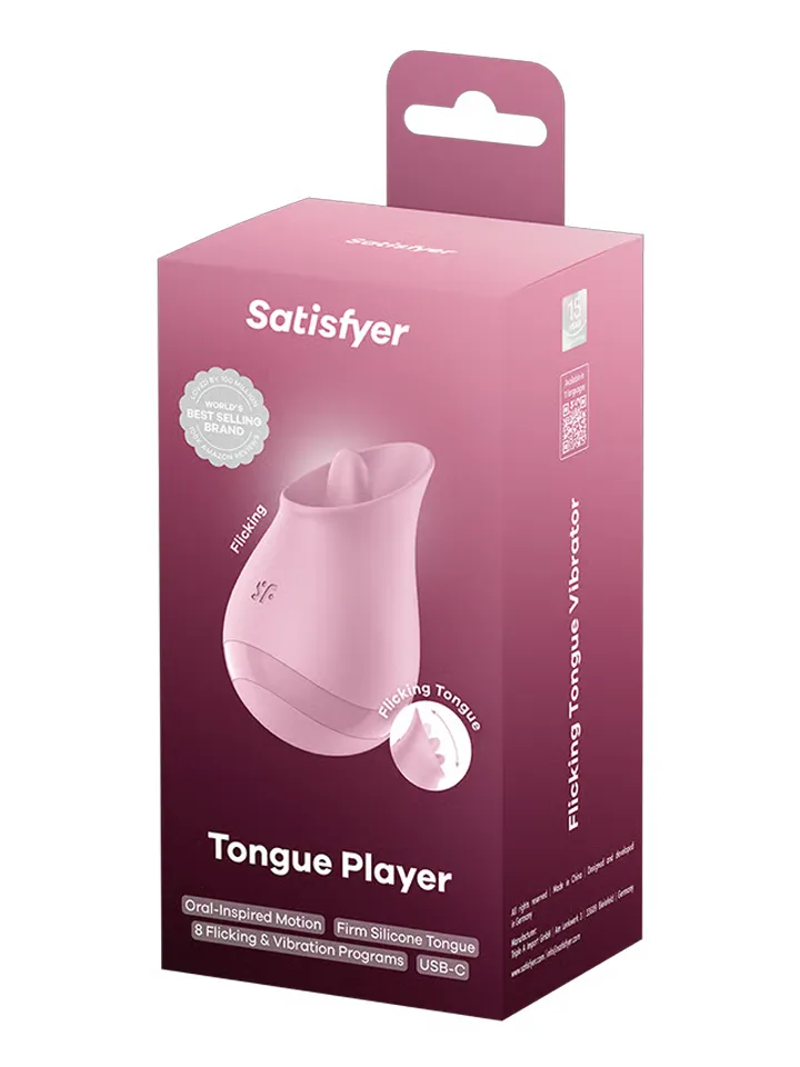 Satisfyer Tongue Player Flicking Clitoral Stimulator - Klitoris-Vibrator 5 [full]