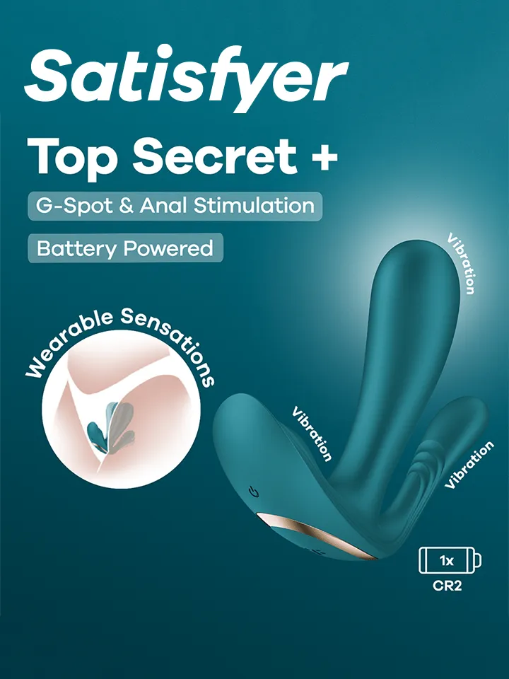 Satisfyer Top Secret+ Battery Powered - G-Punkt-Vibrator 1 [full]