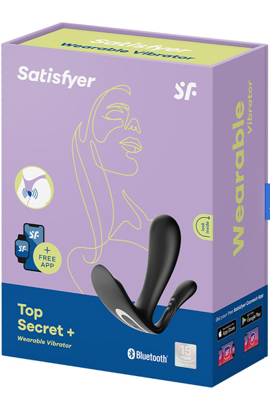 Satisfyer Top Secret+ Black - G-Punkt-Vibrator 4