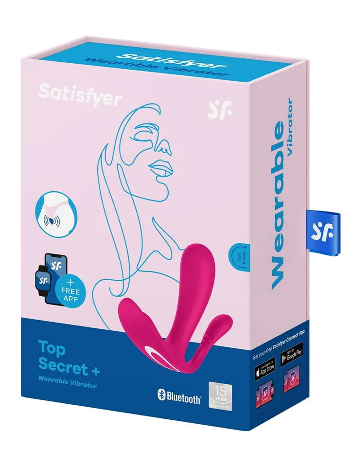 Satisfyer Top Secret+ Connect App Rosa - G-Punkt-Vibrator 5 [full]