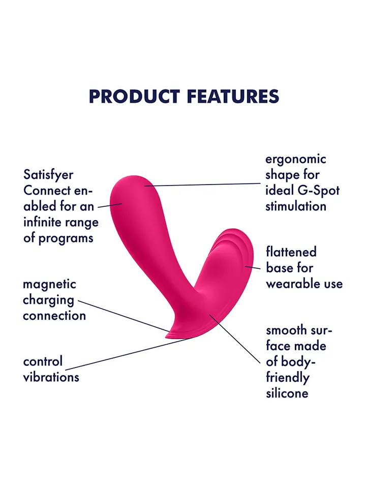 Satisfyer Top Secret Pink - G-Punkt-Vibrator 2 [full]