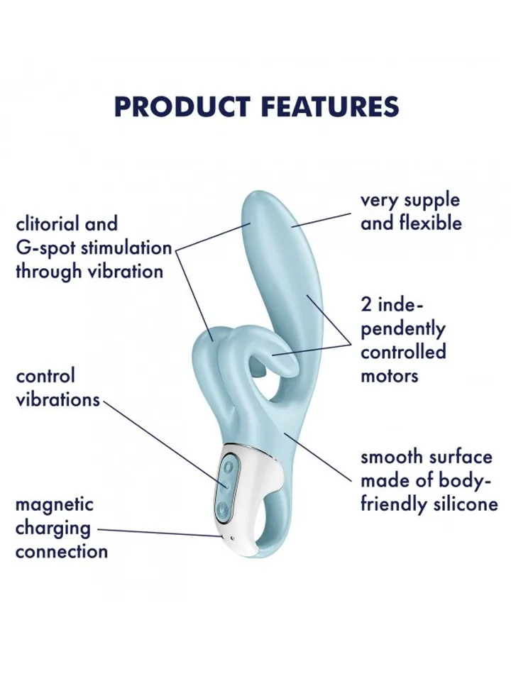 Satisfyer Touch Me Blue - Rabbit-Vibrator 2