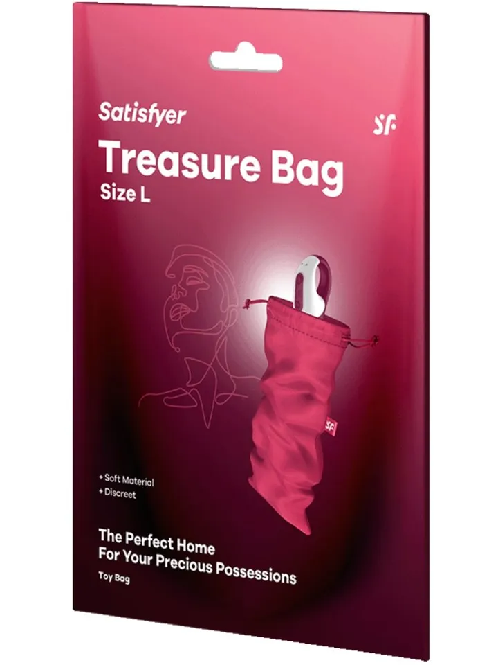 Satisfyer Treasure Toy Bag Large Pink - Aufbewahrungstasche 4