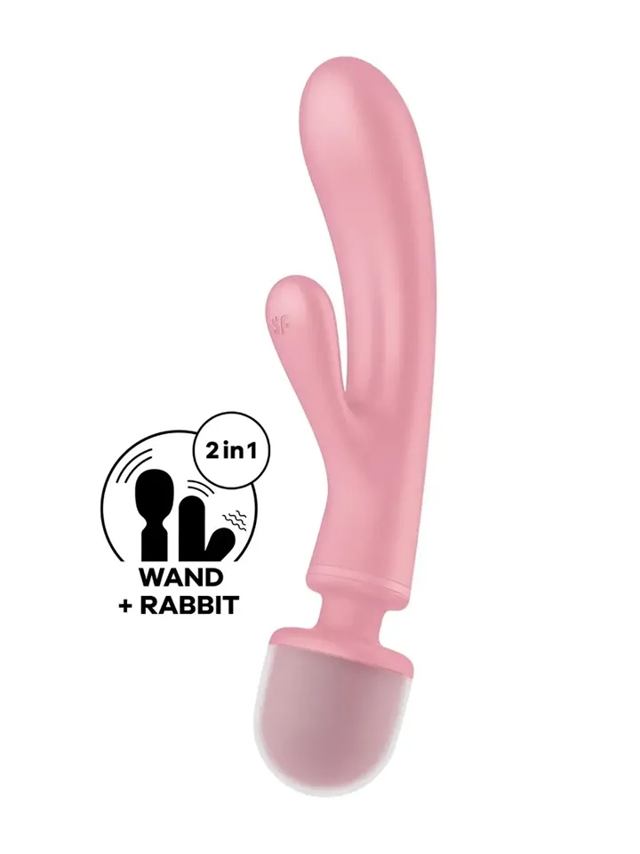 Satisfyer Triple Lover Pink - Zauberstab/Massagestab 1 [full]