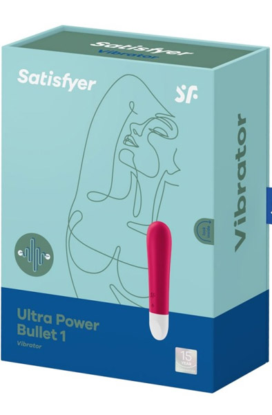 Satisfyer Ultra Power Bullet 1 Red - Kugel-Vibrator 4