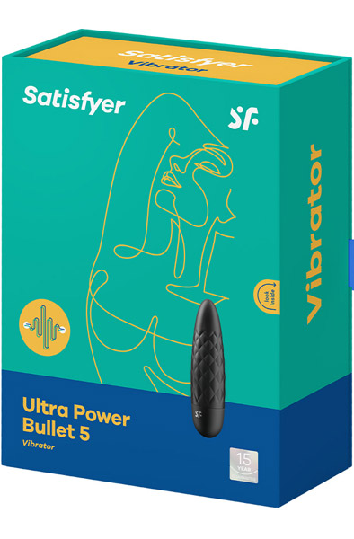 Satisfyer Ultra Power Bullet 5 Black - Kugel-Vibrator 4