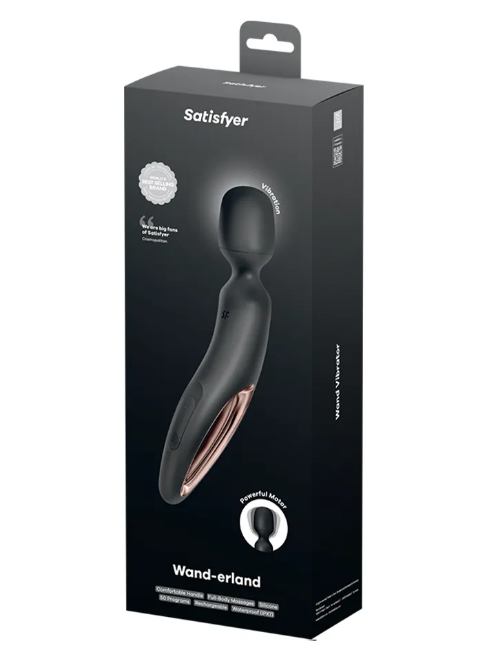 Satisfyer Wand-Erland Black/Rosegold - Zauberstab/Massagestab 4 [full]
