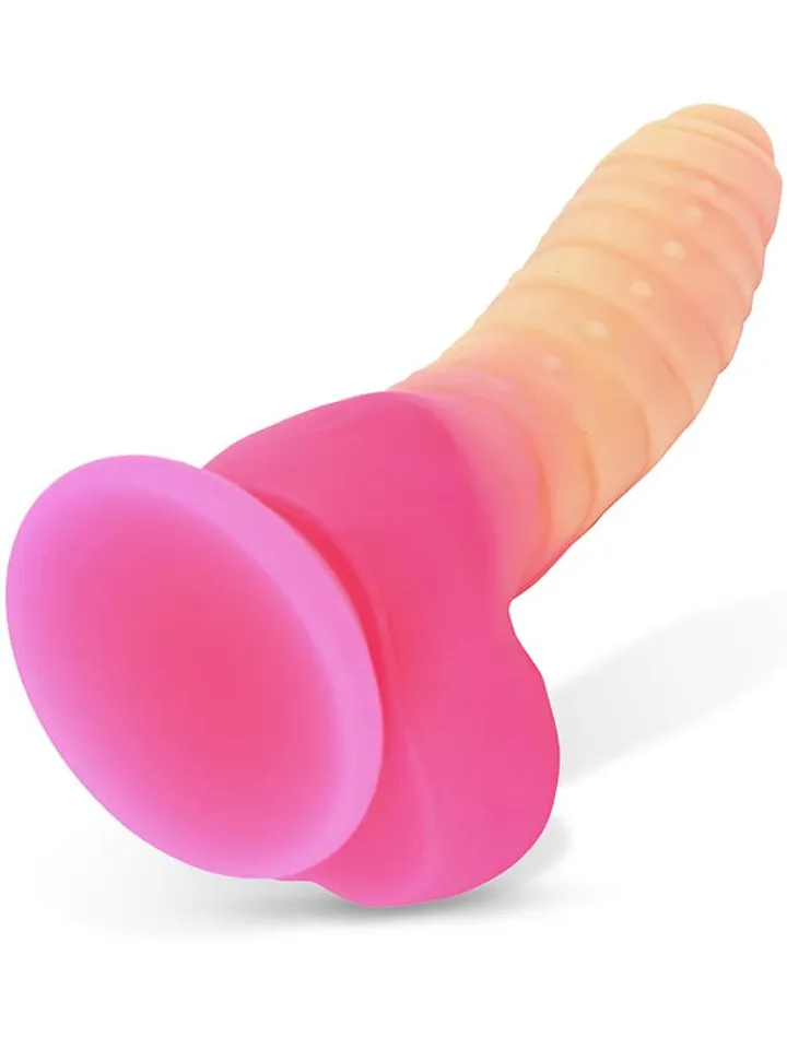 Scalidor Lumineszierender Einhorn-Dildo 18 cm - Drachen-Dildo 3