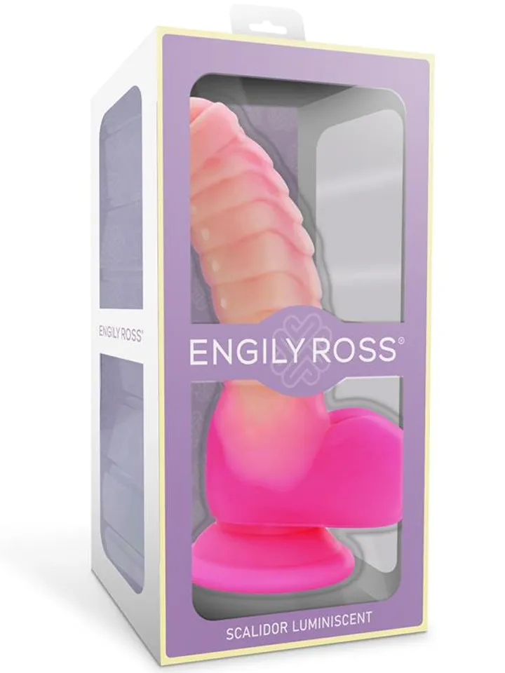 Scalidor Lumineszierender Einhorn-Dildo 18 cm - Drachen-Dildo 4