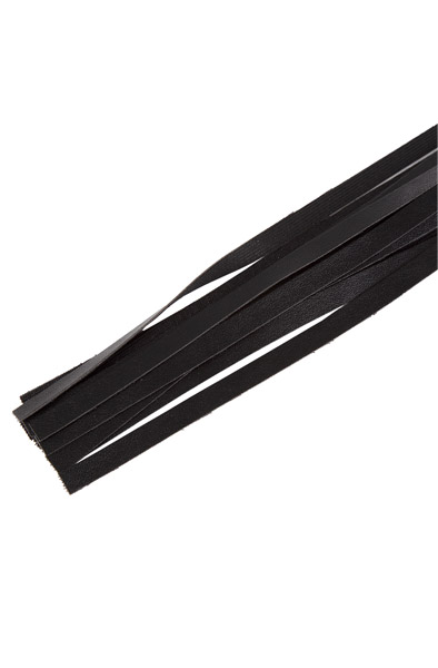 Schwarzer Flogger 45 cm - Flogger 2