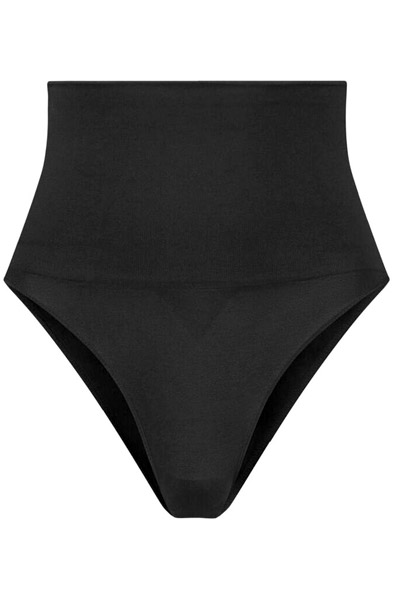 Seamless Hochtaillierter Thong mit mittlerer Kontrolle - Nahtlose Unterhose 3