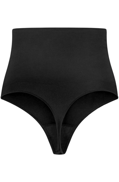 Seamless Hochtaillierter Thong mit mittlerer Kontrolle - Nahtlose Unterhose 4