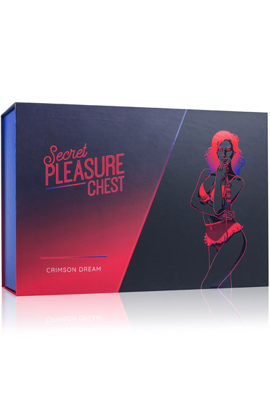 Secret Pleasure Chest Crimson Dream - Bondage-Set 2