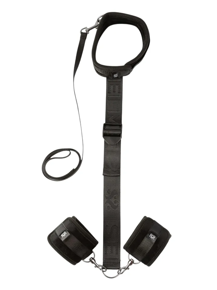 Sei Mio Adjustable Neck & Wrist Restraint Kit - Handschellen & Halsketten 1 [full]