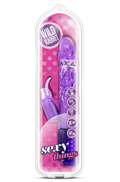 Sexy Things Wild Rabbit Purple - Rabbit-Vibrator 2