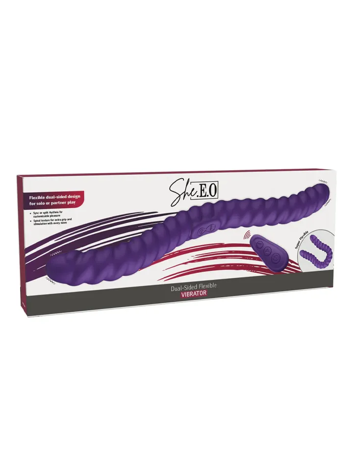 She.E.O Dual-Sided Flexible Vibrator - Vibrierender Dildo 6 [full]