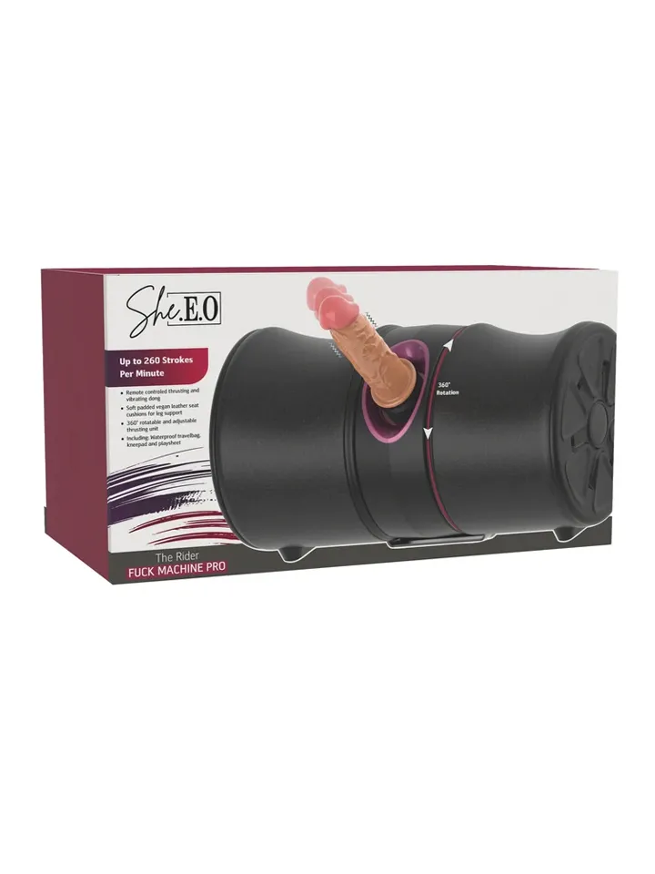 She.E.O The Rider Fuck Machine Pro 220V - Sexmaschine 5 [full]