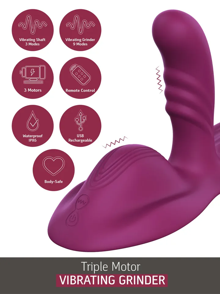 She.E.O Triple Motor Vibrating Grinder - Vibrierende Platte 2 [full]