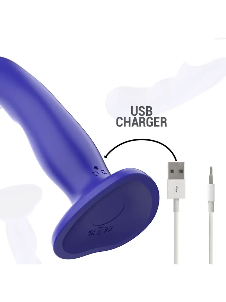 Shorty Vibrator – 10 Vibrationsmodi & Fernbedienung - Vibrierender Dildo 7