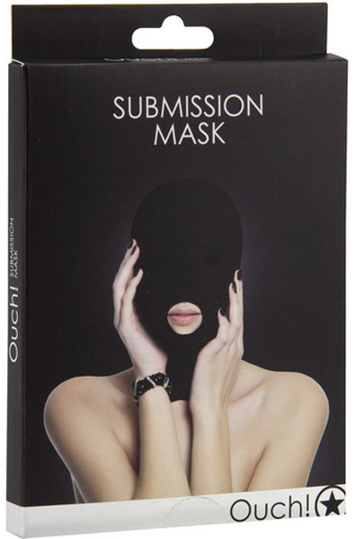 Shots Submission Mask Schwarz - BDSM Maske 2