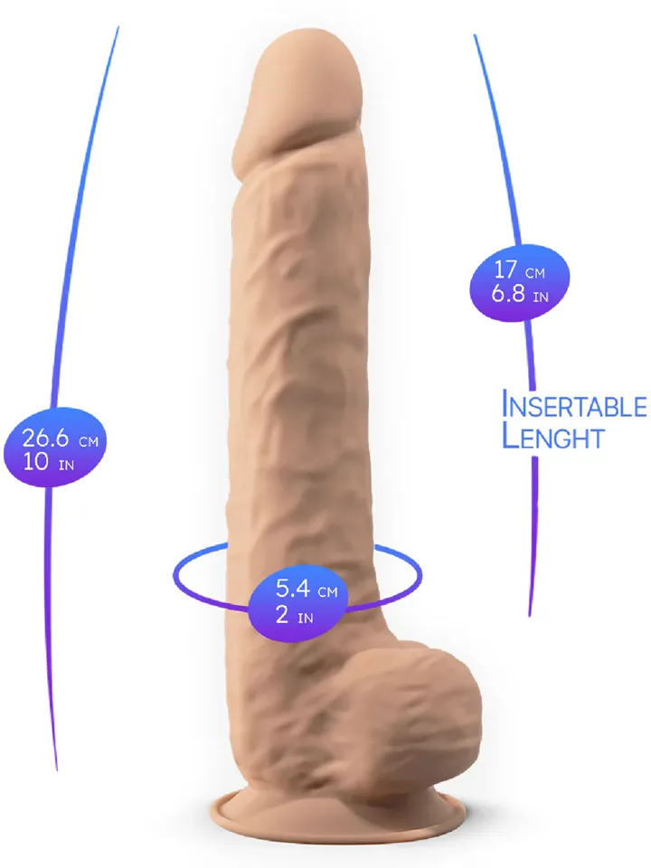 Silex-D – Das Original-Dildo 26,6 cm - Realistischer Dildo 3