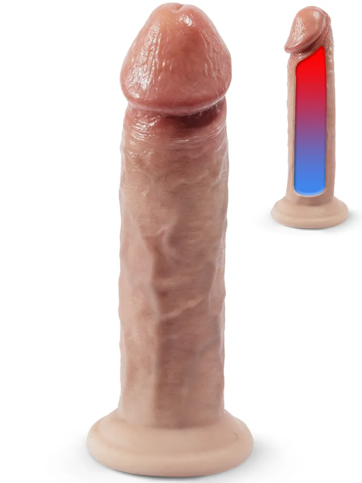Silex-D Premium Real Skin 19 cm - Realistischer Dildo 1