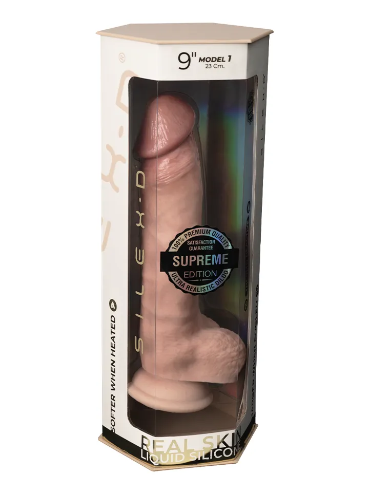 Silex-D Premium Real Skin Model 1 23 cm - Realistischer Dildo 5 [full]