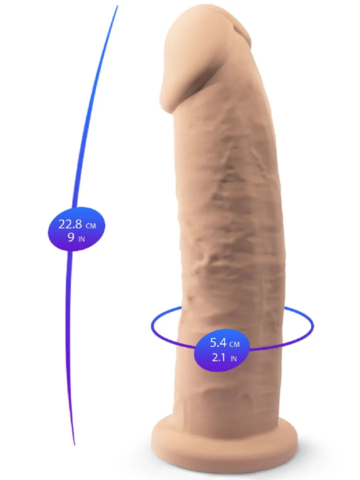 Silex-D The Original Dildo 22,8 cm - Realistischer Dildo 3