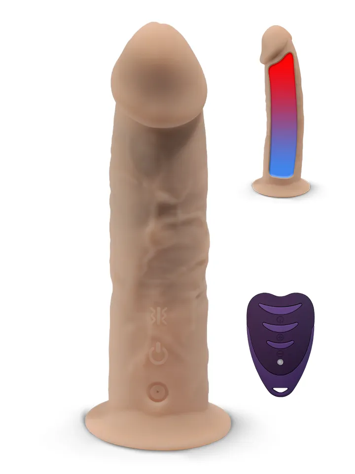 Silex-D Vibrating Dildo 17,5 cm - Vibrierender Dilator 1 [full]