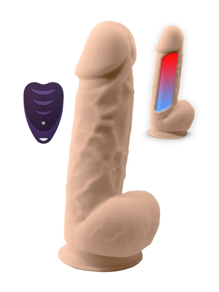 Silex-D Vibrating Dildo 21,5 cm - Vibrierender Dildo 1 [full]